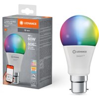 LEDVANCE SMART WIFI A60 9 Watt B22D RGBW Filament Bulb