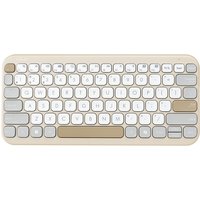 ASUS Marshmallow KW100 75% Wireless Keyboard - Oat Milk