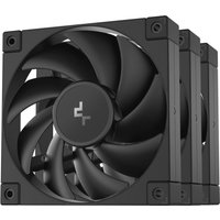 DeepCool FD12 120mm PWM PC Case Fan - Black 3 Pack
