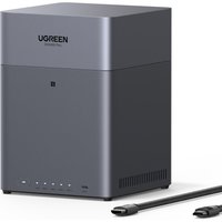 UGREEN NASync DH4300 Plus 4-Bay-NAS (Diskless) + HDMI Cable