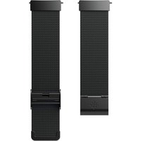 Fitbit Versa Metal Mesh Band FB166MMBK - Stainless Steel, Adjustable, 5.5-8" Wrist Fit