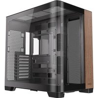 Antec C8 Curve Wood Tempered Glass Full Tower Gaming PC Case - Black