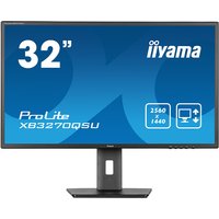 iiyama XB3270QSU-B1 32" WQHD IPS Monitor - Height Adjustable, 100Hz, Flicker-Free, Blue Light Reduction