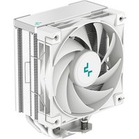 DeepCool AK400 WH CPU Air Cooler - Quiet 120mm FDB Fan, 4 Copper Heat Pipes, White - AMD & Intel Compatible