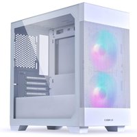 LIAN LI LANCOOL 205M ATX Mesh Case - High-Airflow Tempered Glass PC Case - Compact, Stylish