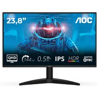 AOC B3 Q24B36X 23.8" Quad HD IPS 144Hz 0.5ms HDR10 Adaptive Sync Gaming Monitor