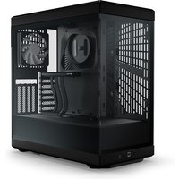 HYTE Y40 Panoramic Tempered Glass Mid Tower Gaming PC Case - Black