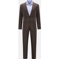 Zegna Zegna - Herren - Anzug 'Natural' dunkelbraun meliert