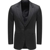 Zegna - Herren - Seiden-Smoking-Sakko 'Venezia' schwarz