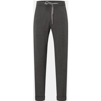 Marco Pescarolo Marco Pescarolo - Herren - Woll-Jogpants 'Caracciolo' dunkelgrau meliert