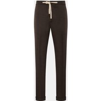 Marco Pescarolo Marco Pescarolo - Herren - Jogpants 'Caracciolo' dunkelbraun meliert