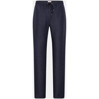 Agnona Agnona - Herren - Leinen-Jogpants navy