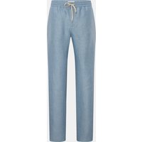 Agnona Agnona - Herren - Leinen-Jogpants rauchblau