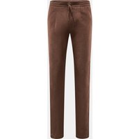 Aurélien Aurélien - Herren - Leinen-Jogpants dunkelbraun