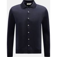 Altea Altea - Herren - Jersey-Hemd 'Julius' Polokragen navy