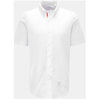Thom Browne Thom Browne - Herren - Kurzarmhemd Button-Down-Kragen weiß