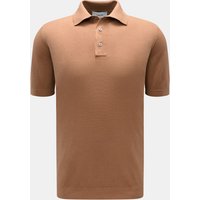 Lardini - Herren - Kurzarm-Strickpolo hellbraun
