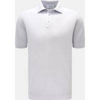 Lardini - Herren - Kurzarm-Strickpolo rauchblau
