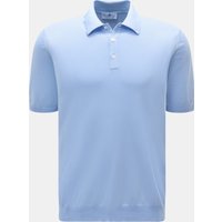 Della Ciana Della Ciana - Herren - Kurzarm-Strickpolo hellblau