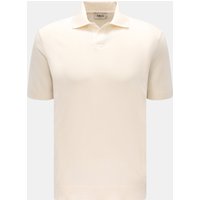 Altea Altea - Herren - Kurzarm-Strickpolo 'Pierre' creme