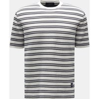 Seafarer Seafarer - Herren - Rundhals-T-Shirt weiß/navy gestreift