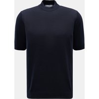 Lardini - Herren - Kurzarm-Rundhalspullover navy