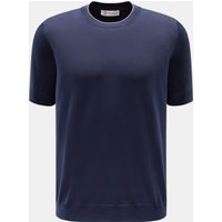 BRUNELLO CUCINELLI - Herren - Kurzarmpullover navy