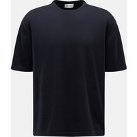 Soft Goat Soft Goat - Herren - Kurzarmpullover dark navy