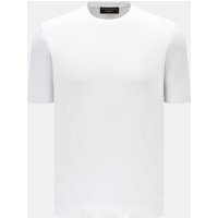 Filippo de Laurentiis Filippo de Laurentiis - Herren - Feinstrick-Kurzarmpullover weiß