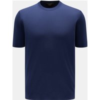 Filippo de Laurentiis Filippo de Laurentiis - Herren - Feinstrick-Kurzarmpullover dunkelblau