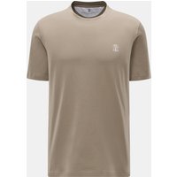 BRUNELLO CUCINELLI Brunello Cucinelli - Herren - Rundhals-T-Shirt taupe