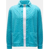 04651/ A trip in a bag 04651/ A trip in a bag - Herren - Frottee-Overshirt türkis