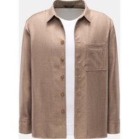 Colombo Colombo - Herren - Overshirt hellbraun meliert
