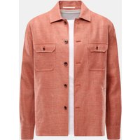 Stile Latino Stile Latino - Herren - Overshirt 'Gu Texas' orange meliert