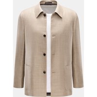 Caruso Caruso - Herren - Overshirt 'Fedora' beige meliert