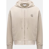 Maison Kitsuné Maison Kitsuné - Herren - Sweatjacke 'Bold Fox' beige