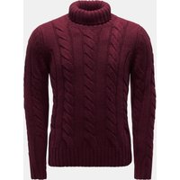 von Braun von Braun - Herren - Cashmere Rollkragenpullover bordeaux