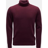 von Braun von Braun - Herren - Cashmere Rollkragenpullover bordeaux