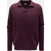 von Braun von Braun - Herren - Cashmere Troyer bordeaux