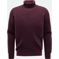 von Braun von Braun - Herren - Cashmere Rollkragenpullover bordeaux