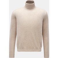 Settefili Cashmere Settefili Cashmere - Herren - Cashmere Rollkragenpullover beige meliert