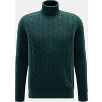 von Braun von Braun - Herren - Cashmere Rollkragenpullover dunkelgrün
