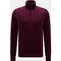von Braun von Braun - Herren - Cashmere Rollkragenpullover bordeaux