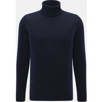 Drumohr Drumohr - Herren - Cashmere Rollkragenpullover navy
