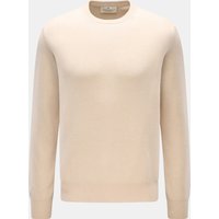 Bruno Manetti Bruno Manetti - Herren - Cashmere Rundhalspullover sand