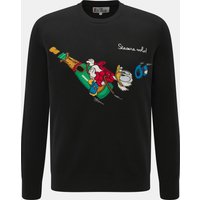 MC2 Saint Barth MC2 Saint Barth - Herren - Rundhals-Pullover 'Heron' schwarz/multicolor