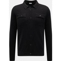 von Braun Herren - Cashmere Cardigan schwarz