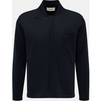Lisa Yang Lisa Yang - Herren - Cashmere Strickhemd 'Kieran' navy