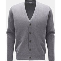 von Braun Herren - Cashmere Cardigan grau