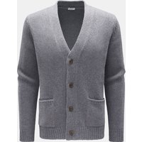 von Braun Herren - Cashmere Cardigan grau